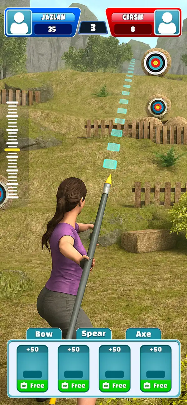 #2. Fight Of Archers : PVP Fight (iOS) 由: Hafiz Usama Aziz