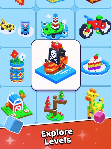 Pixel Factory 3D iPad screenshot