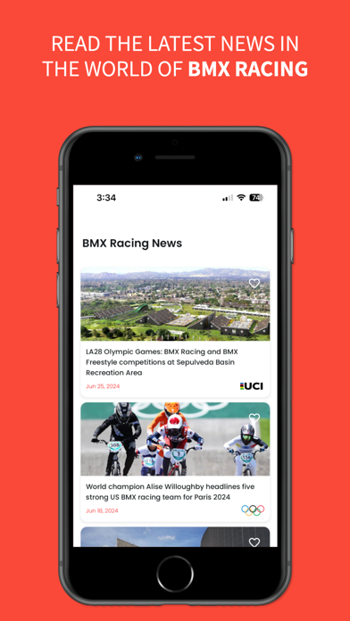 BMX World - News and results Screenshot