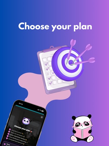 Panda Focus: App Blocker iPad screenshot