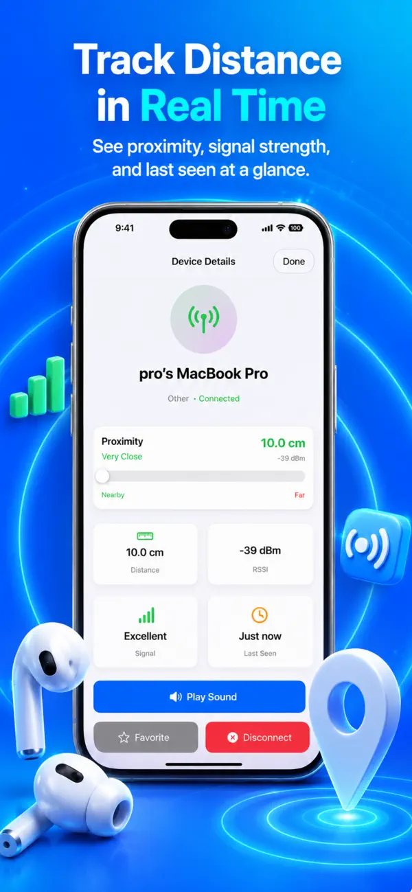 Screenshot #3 pour Find My Headset & Lost Earbuds