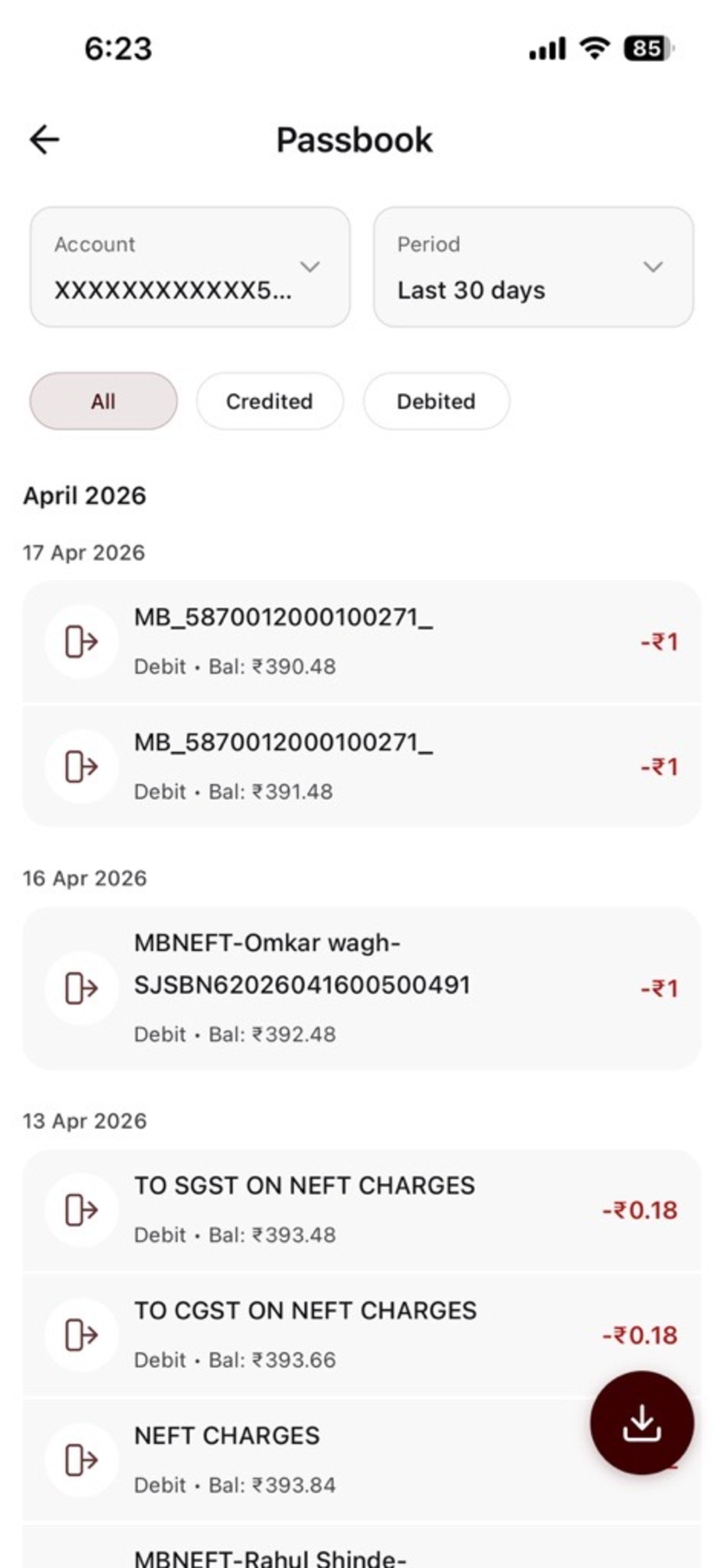 SJSBank Mobile Banking