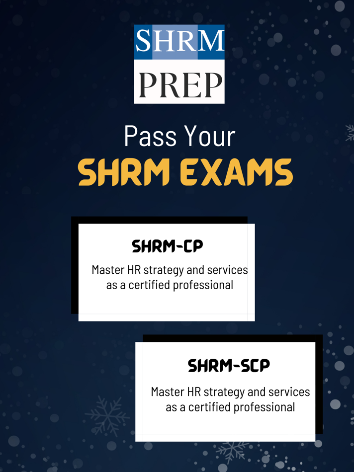 #1. SHRM Exam Prep 2025 : SCP & CP (iOS) 来自: faisal khalid