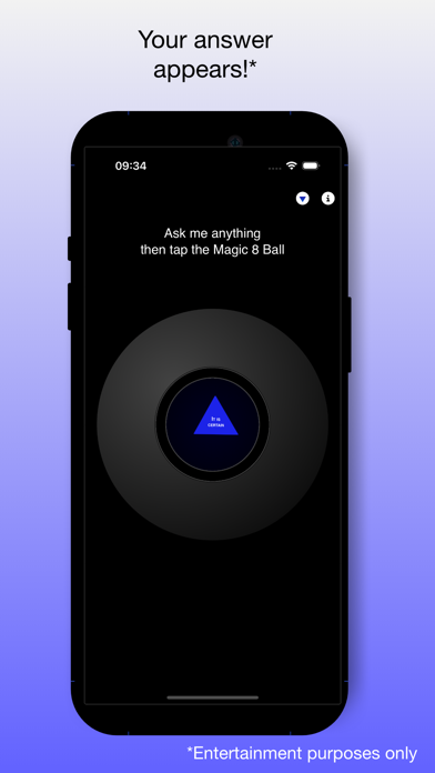 Screenshot #3 pour Magic 8 Fortune Ball