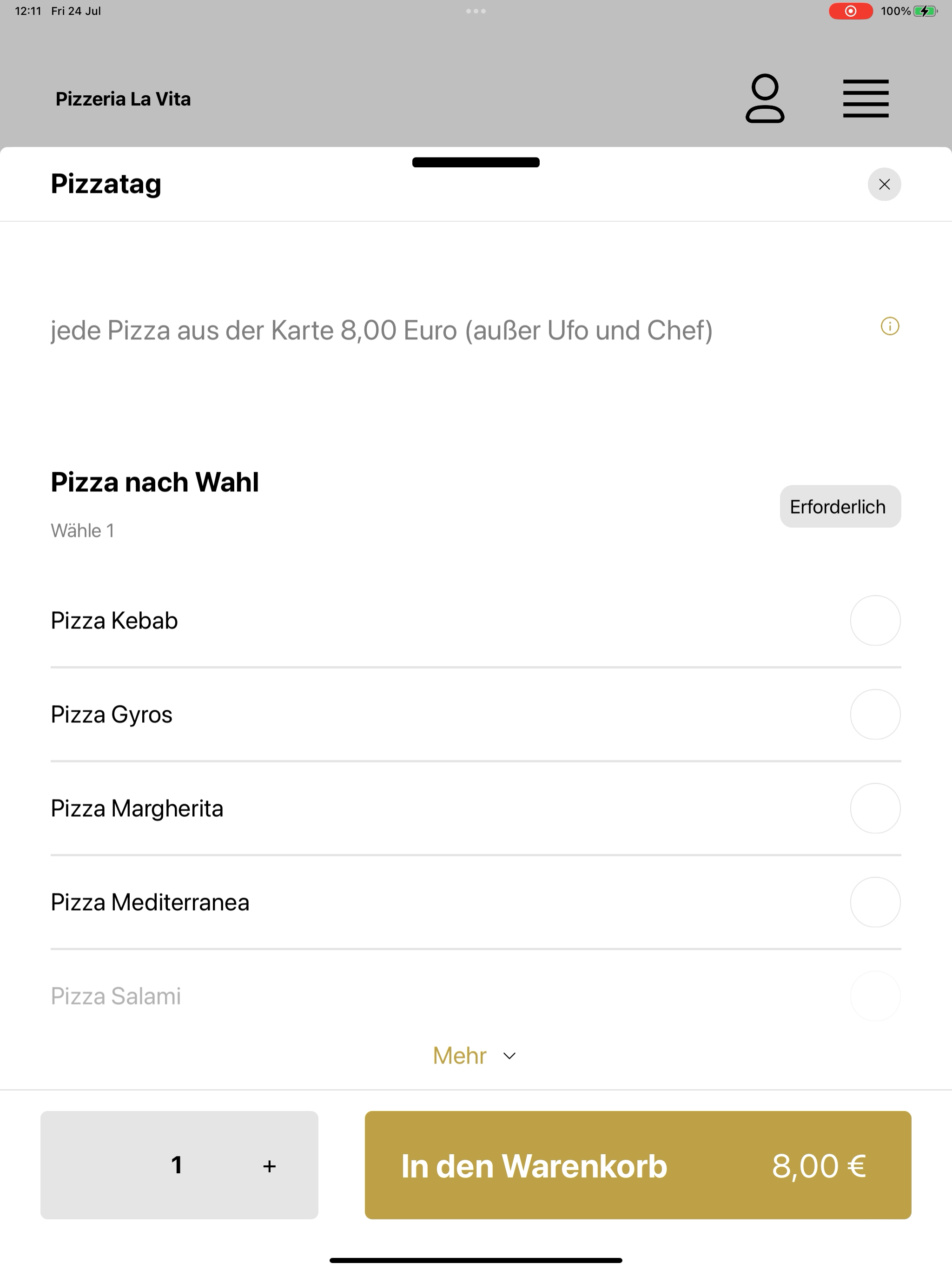 Pizzeria La Vita Rhauderfehn screenshot 15