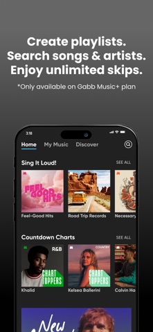 Gabb Music iPhone screenshot