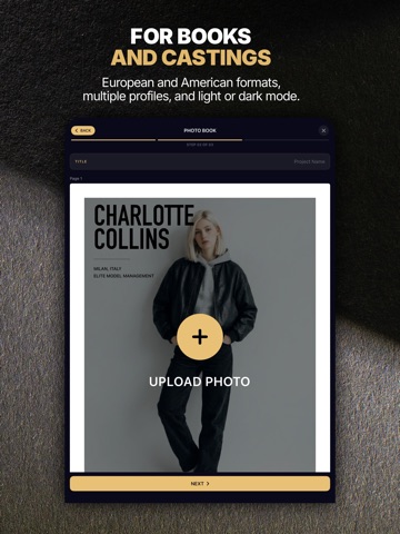 ModelBook Pro iPad screenshot