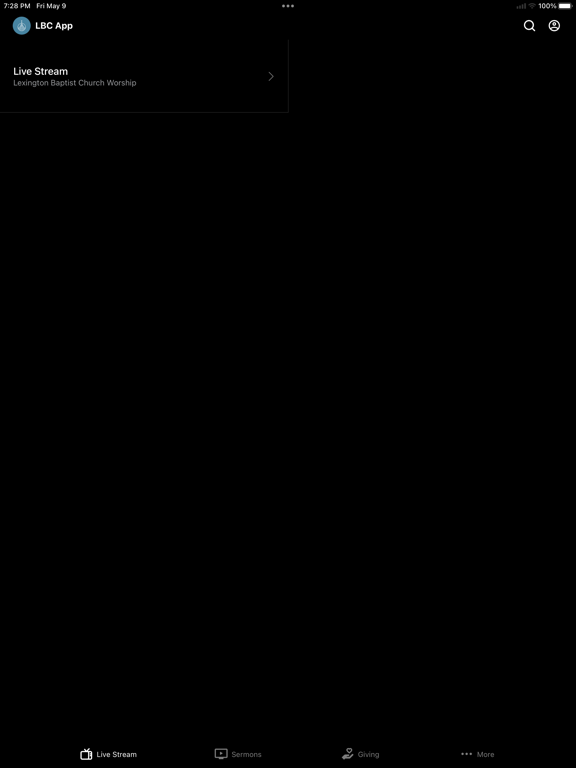 Screenshot #4 pour Lexington Baptist Church App