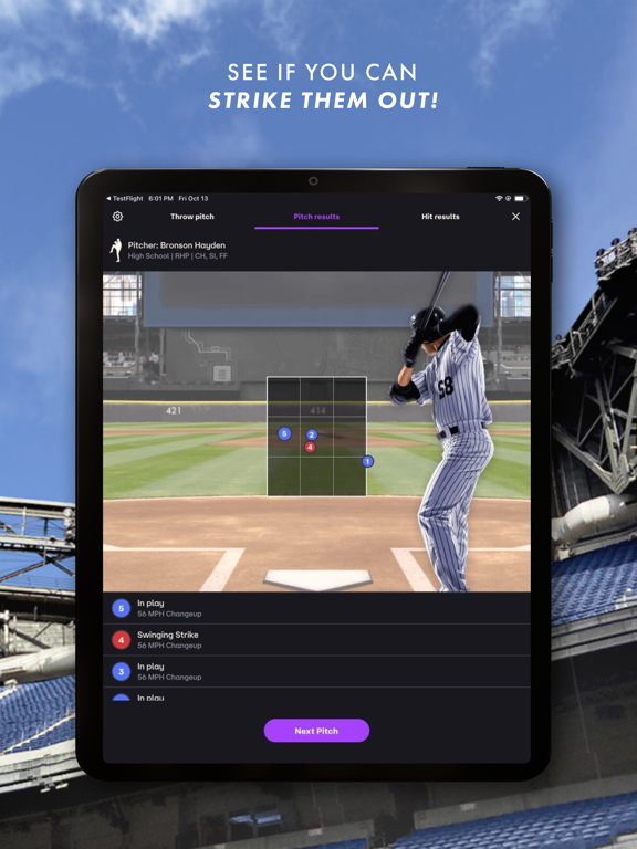 WIN Reality: SwingAI iPad screenshot 4 - Sports app