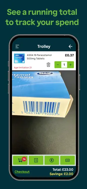 ASDA Scan & Go iPhone screenshot 3