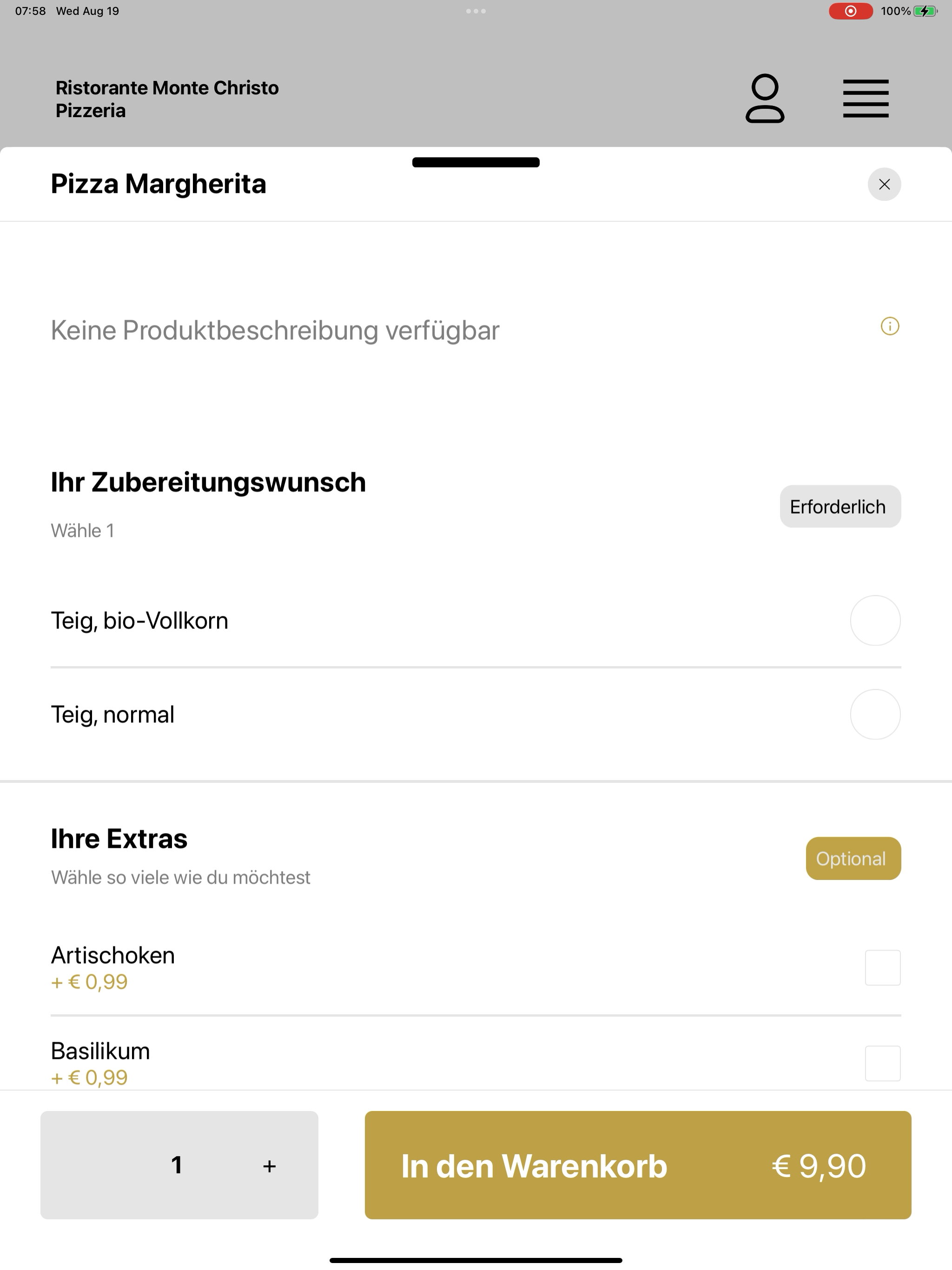 Ristorante Monte Christo screenshot 11