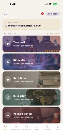 Aslanlar Sınıfı iPhone screenshot