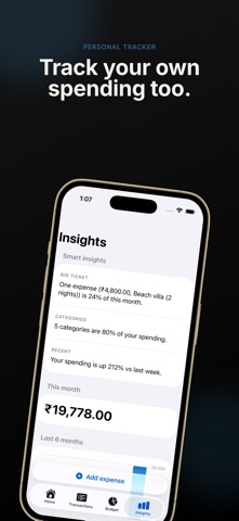 Expensease screenshot