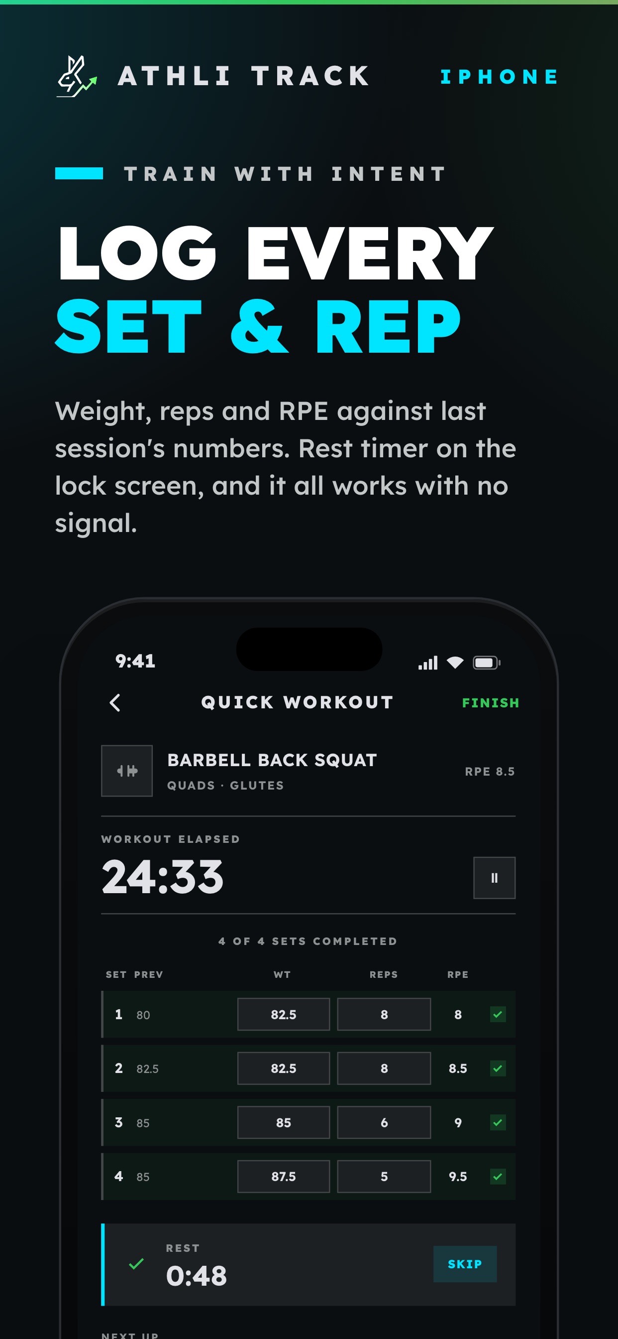 Screenshot 3 of Athli Track
