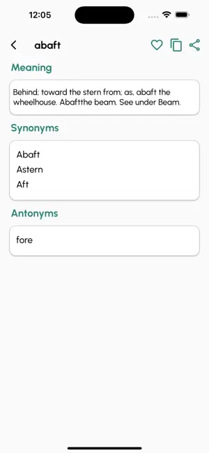 Synonyms & Antonyms Finder screenshot 2
