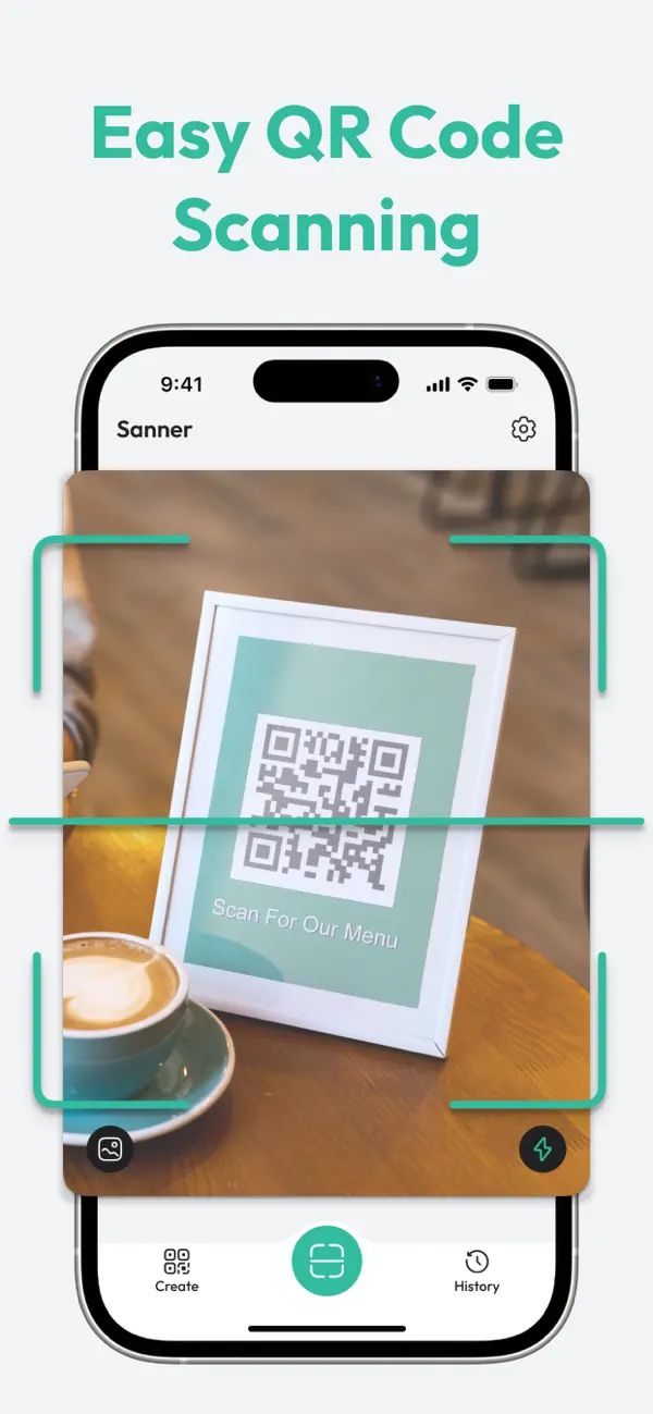 #1. QR Code & Barcode Reader, Scan (iOS) Ved: Draevik EMBERGALE