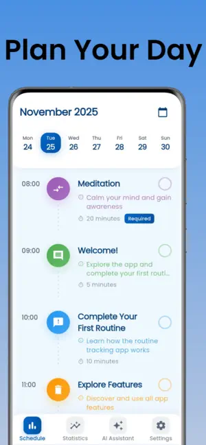 Habitora - Routine Tracker screenshot 1