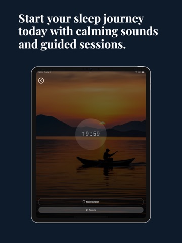 Dozora: Sleep, Calm & Meditate iPad screenshot