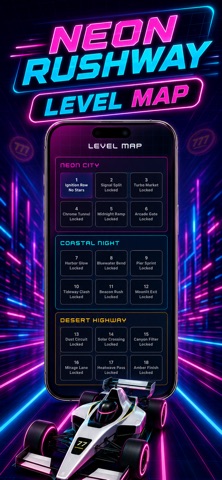 Neon Rushway Screenshot 3 of 4