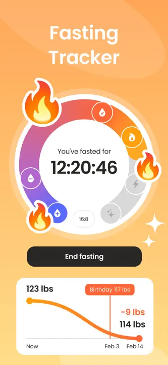 Fasting App: Screenshot 1 von 7