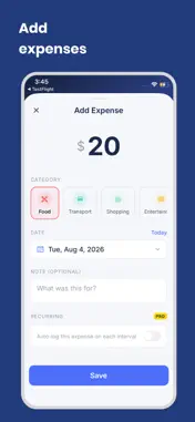 SpendWise Expense Tracker screenshot 2