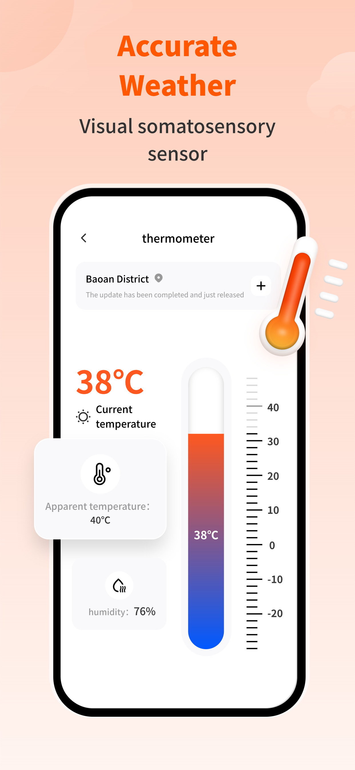 Thermometer-Weather Live