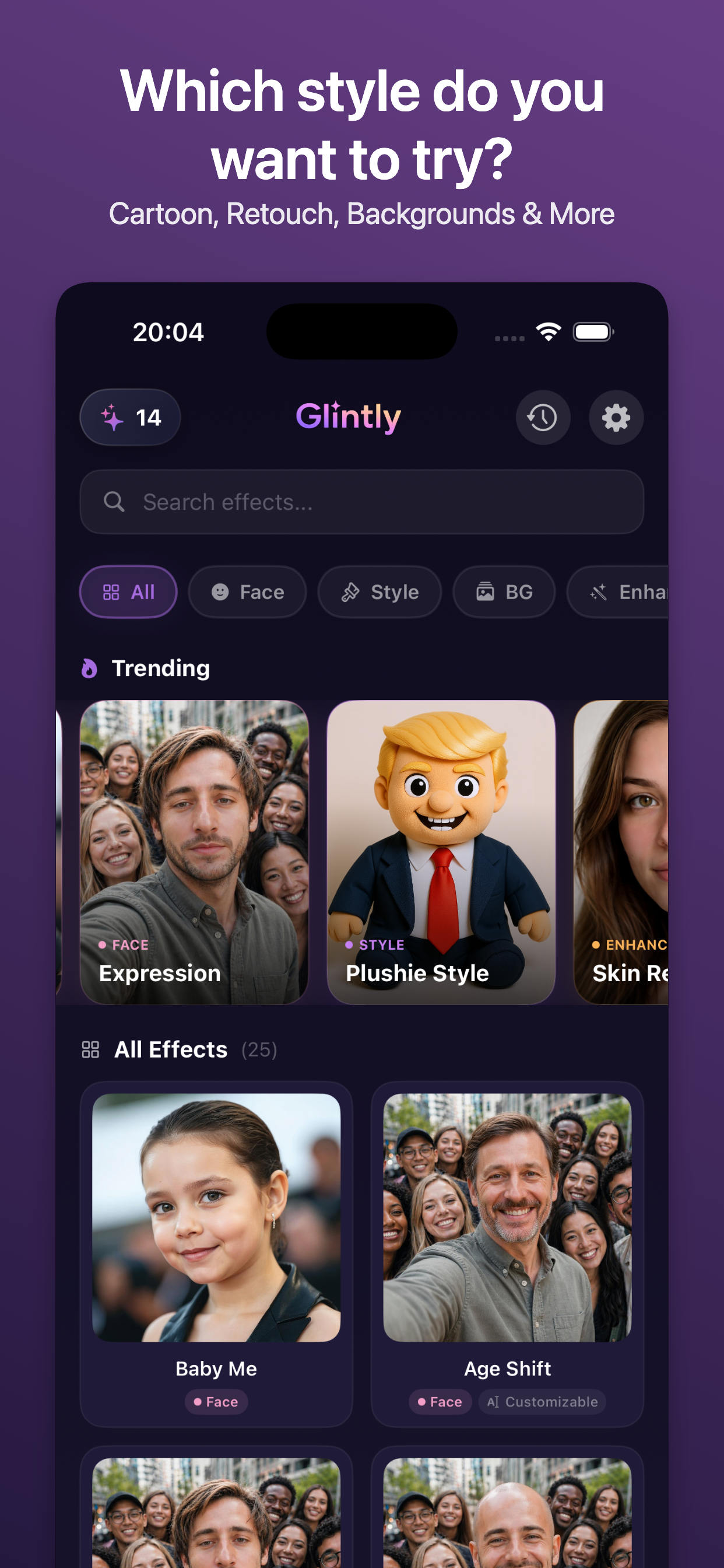 Glintly: AI Photo Editor screenshot 4