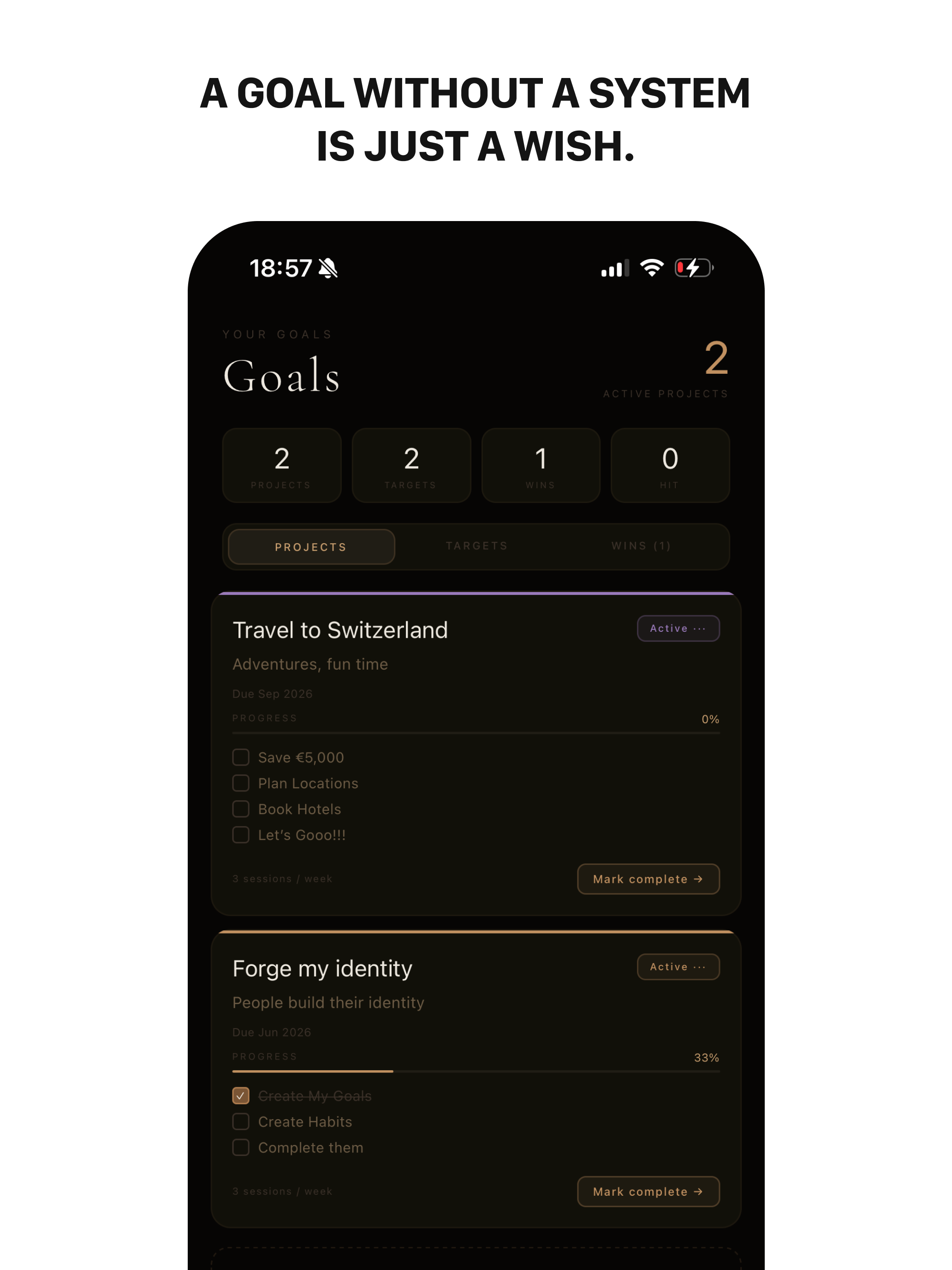 Kuvald – Discipline Tracker