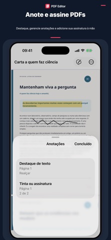Editor PDF: privado e offline screenshot 1