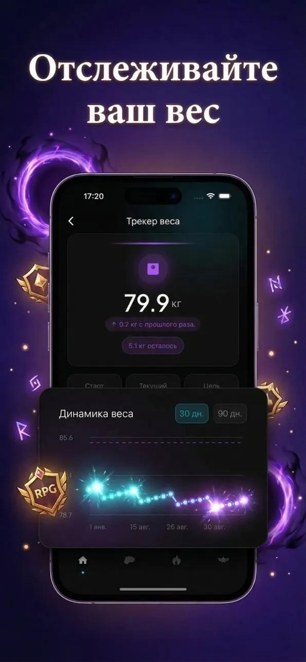GymLevels: Ranked Gym Workouts iOS Mod IPA screenshot 5 - iOS app interface