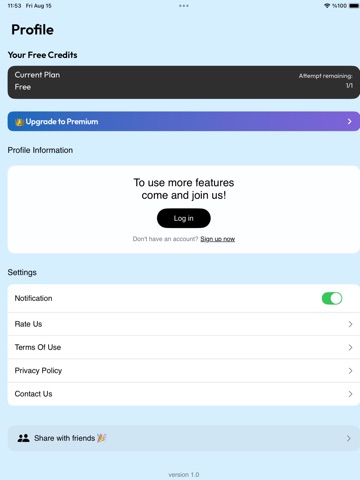 Invitify: Invitation Maker iPad screenshot