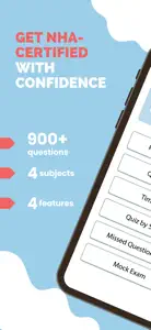 NHA & Core Exam Test Prep 2024 screenshot #1 for iPhone