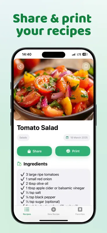 Chef: Recipe Keeper screenshot 2 of 4
