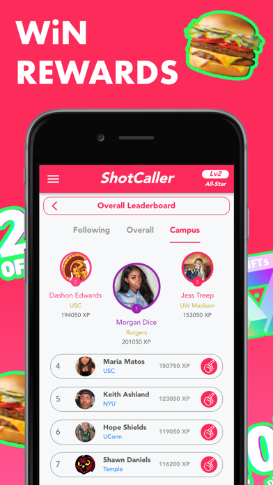 ShotCaller - Make Sports Picks Screenshot