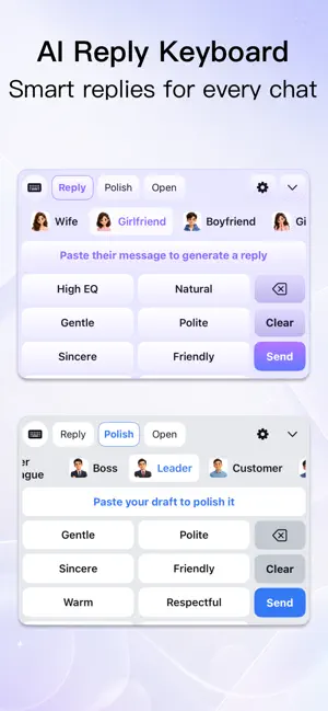My Keyboard – AI Chat Keyboard screenshot 1