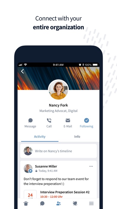 HobbyYou – Mitarbeitenden-App Screenshot