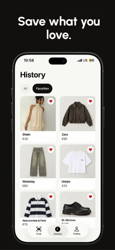 Wearboard: Outfit Finder screenshot 4 of 4