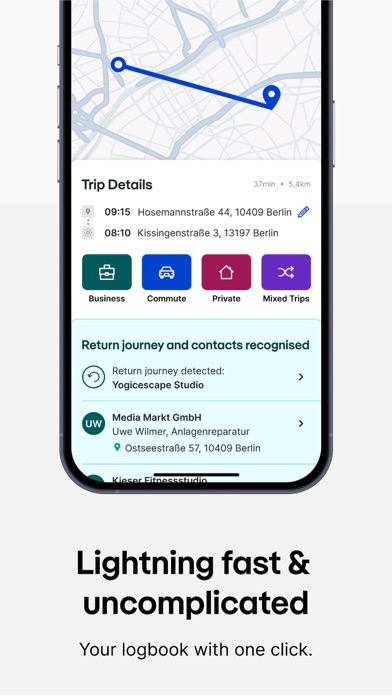 Vimcar Logbook app screenshot 2