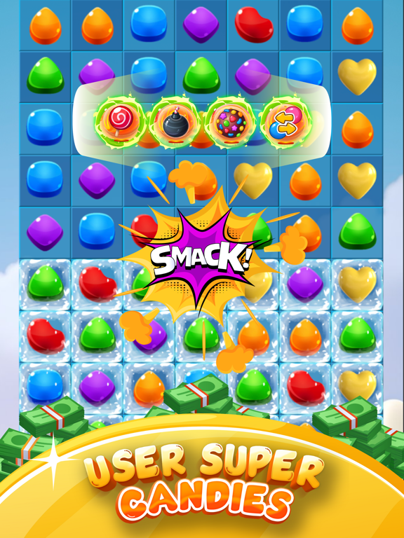 Sugar Cash Match3 Money Prizes iPad screenshot 6 - Games app