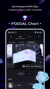 PODOAL: Idol Voting & Fanbase screenshot