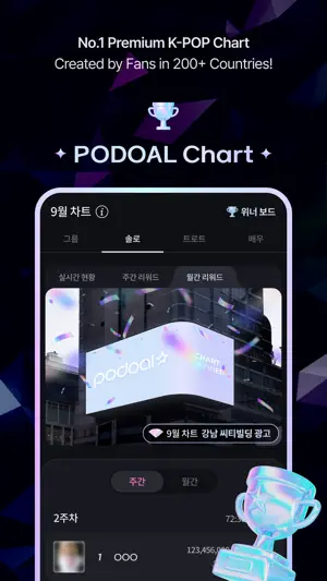 PODOAL: Idol Voting & Fanbase screenshot 2