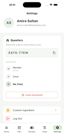 Family Eats screenshot