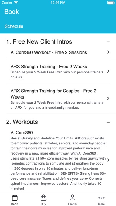 Quantify Fitness Screenshot