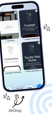 WebShareDrop - Share Web Tabs Screenshot 3 of 3