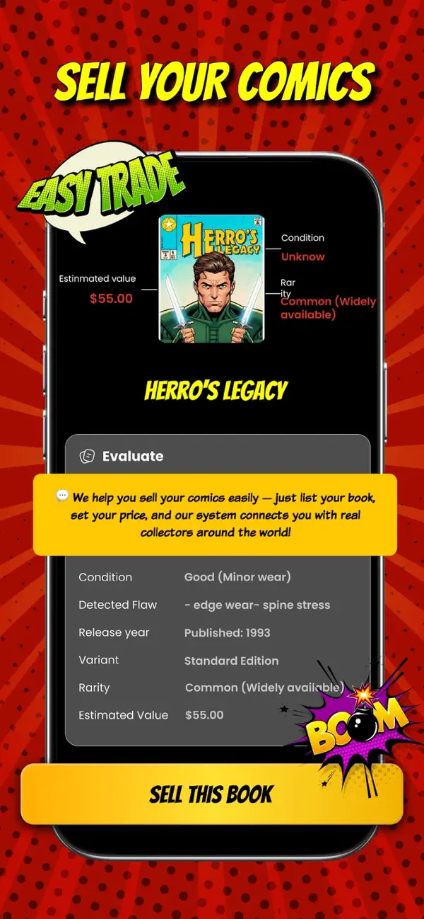 #3. Comic Scanner - Book Value (iOS) Podle: Dang Minh Duc