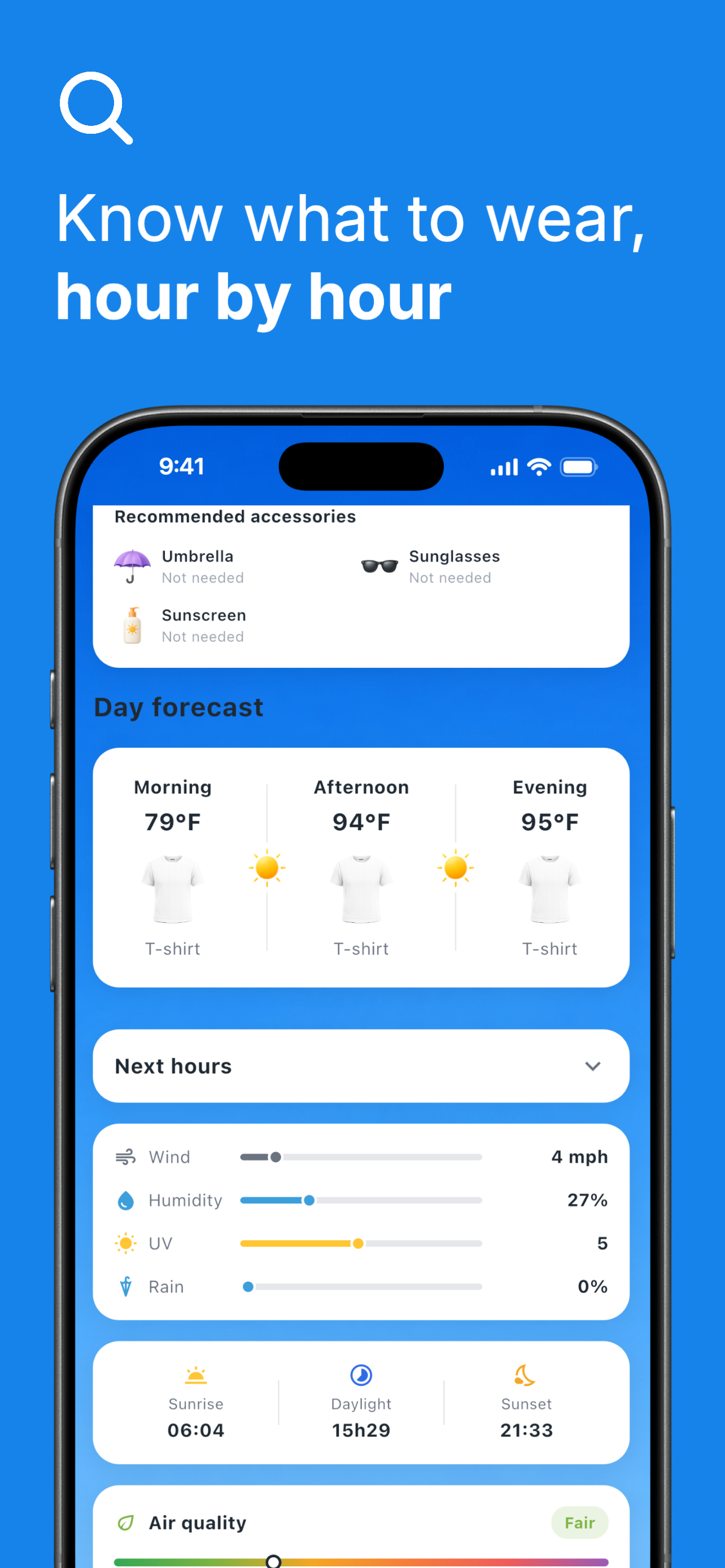 WeatherFit – Weather & Outfit screenshot 2