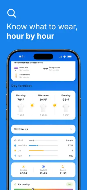 WeatherFit – Weather & Outfit screenshot 2
