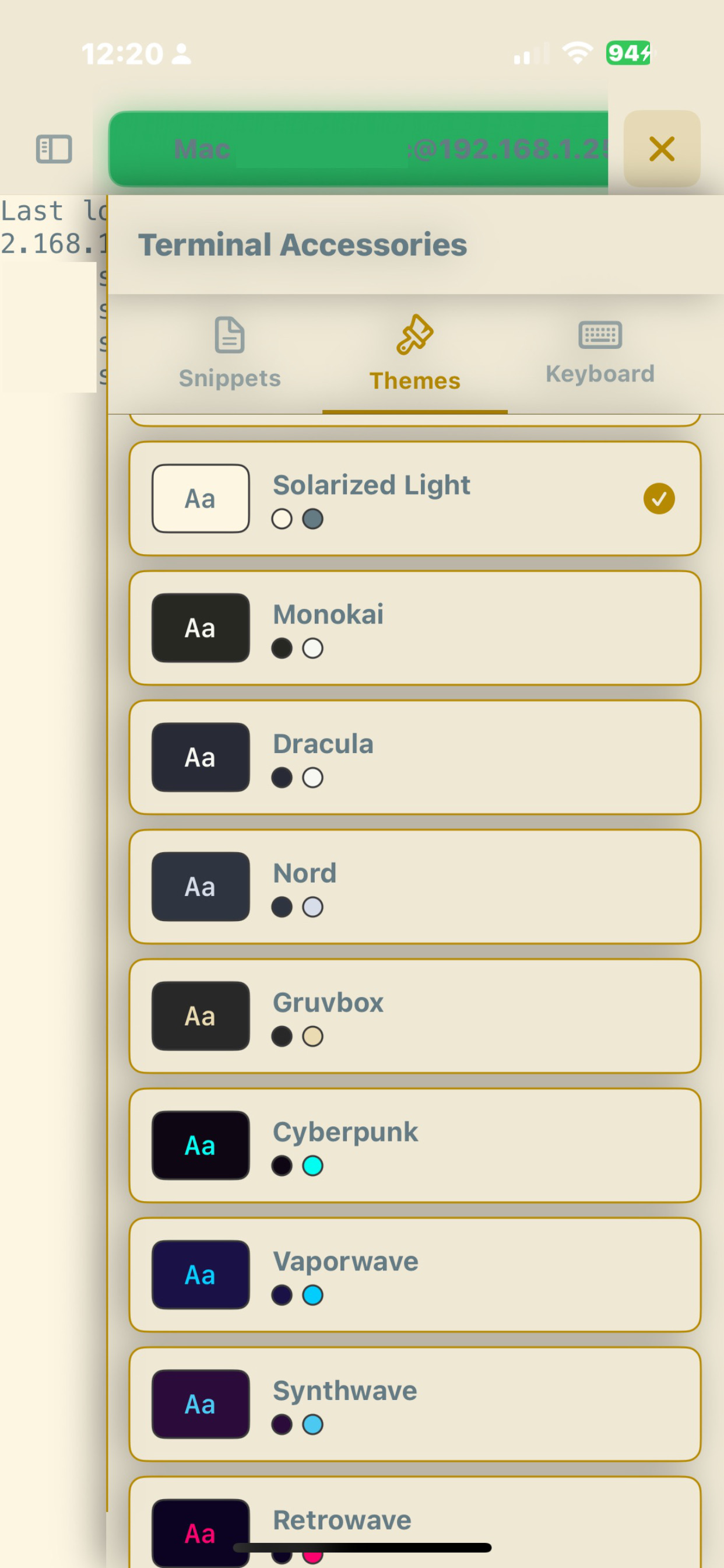 ShadowTerm ssh & mosh Terminal screenshot 7
