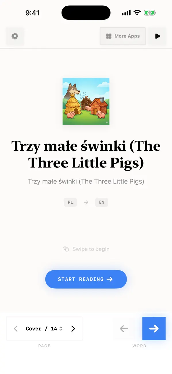 Screenshot #3 pour The Three Little Pigs Polish