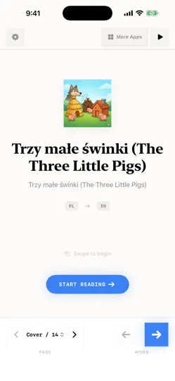 Capture d'écran de The Three Little Pigs Polish sur iPhone 3